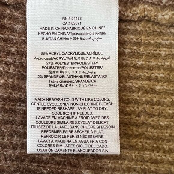 BCBGeneration open front knit long cardigan Sweater NWT Oversized - Picture 7 of 11